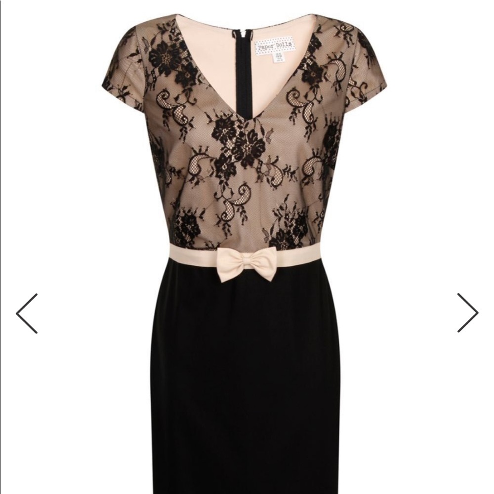 Beautiful Paper dolls dress lace overlay BNWT